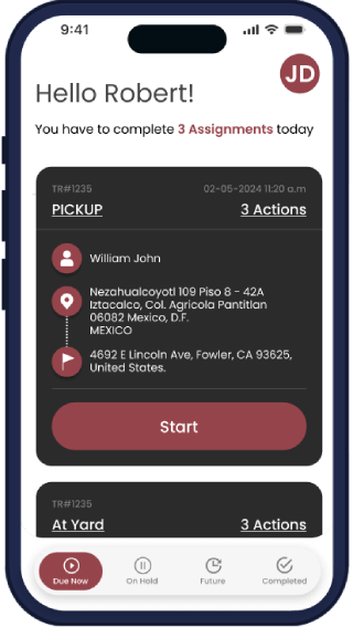 WizeTransport Driver App